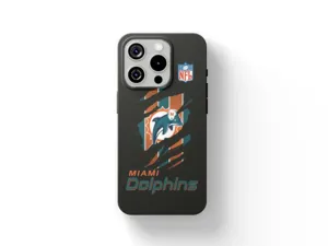 Miami Dolphins Premium Smartphone Hülle Limitierte Max Qualität